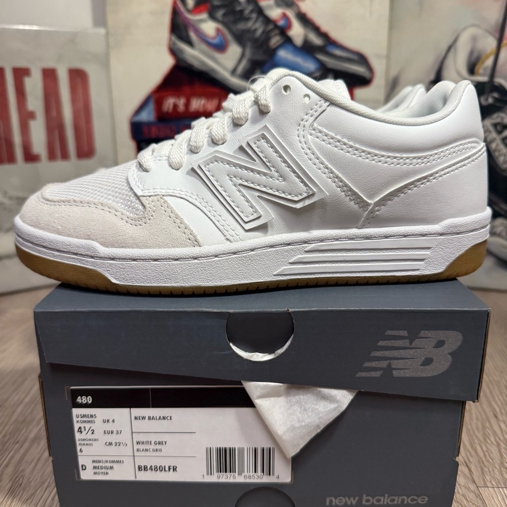 New Balance 480 White Reflection Unisex Adult Multi Sizes 4.5M/6W